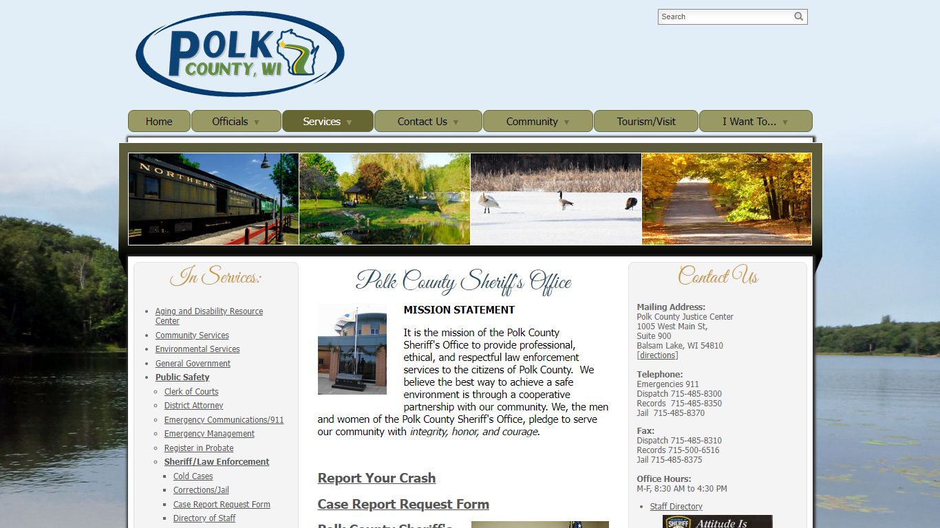 Polk County Sheriff's Office - Polk County, Wisconsin